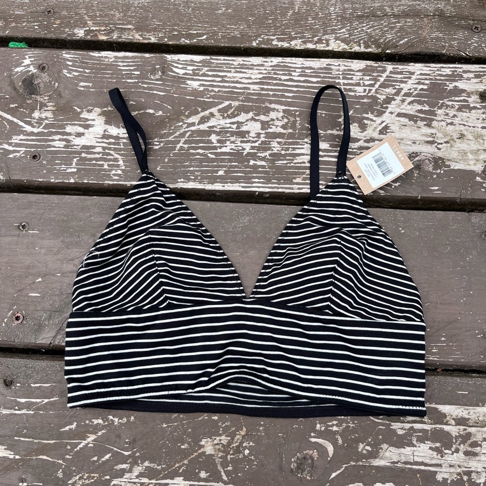 Long line bralette Annie stripped